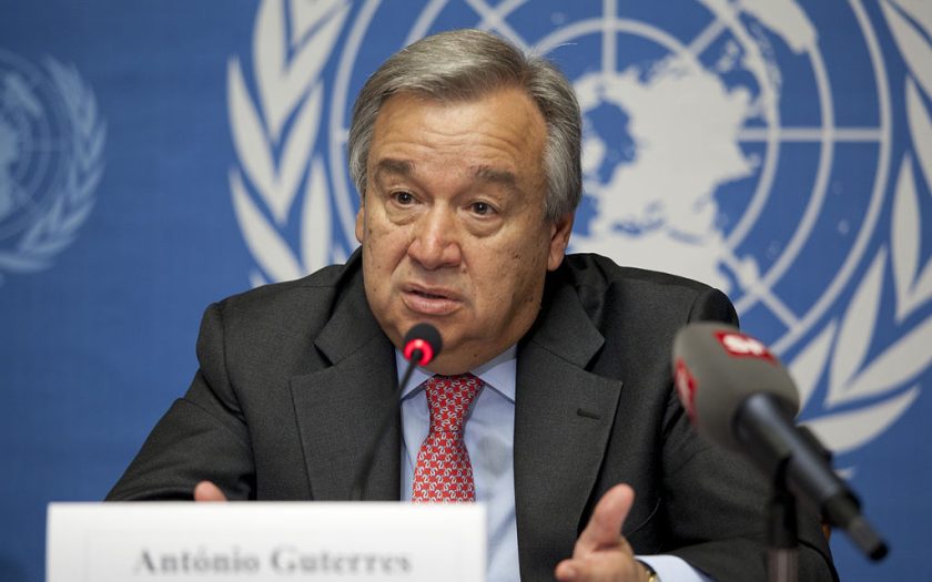 António Guterres, secretário-geral da ONU