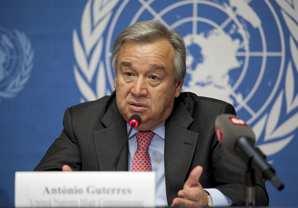 António Guterres, secretário-geral da ONU