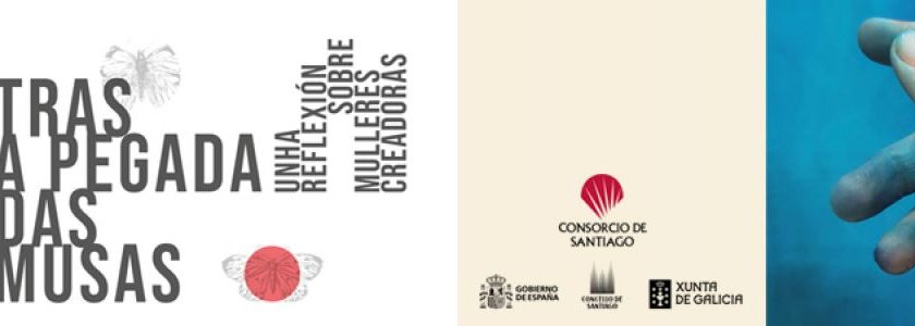 Cartaz exposição Musas Compostela