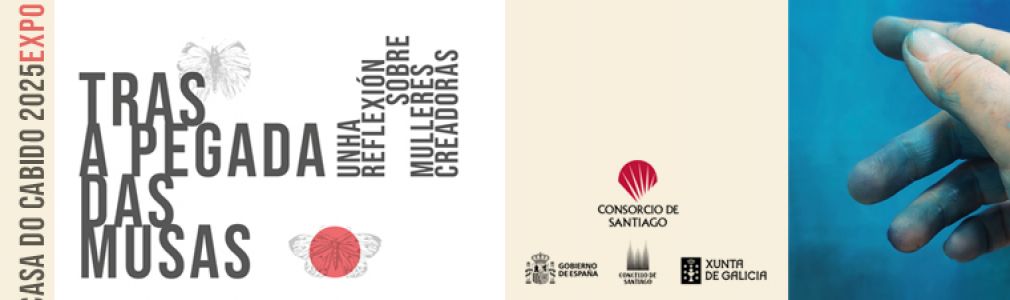 Cartaz exposição Musas Compostela