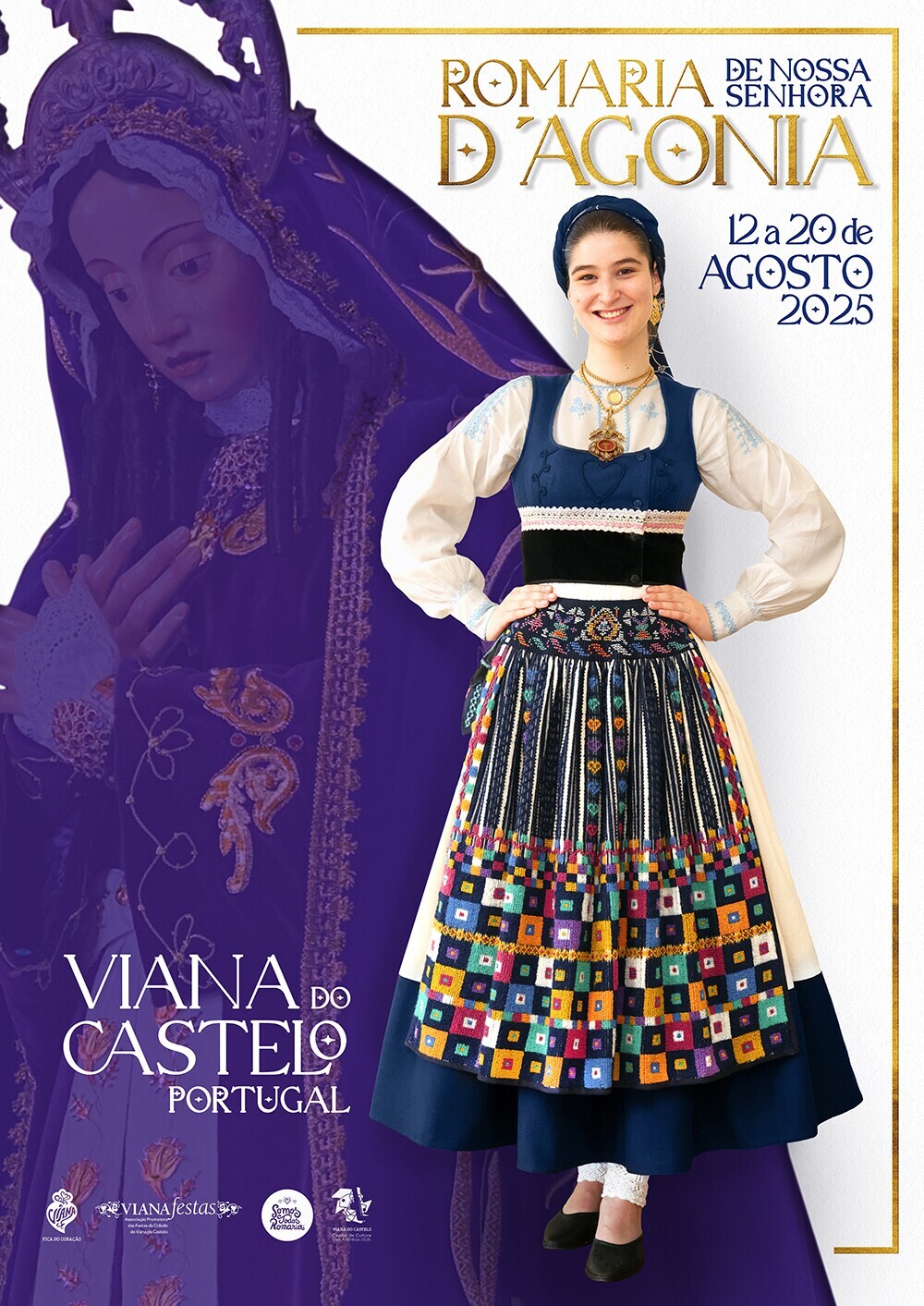 Cartaz Romaria Viana 2025