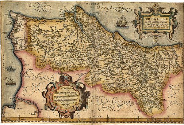 Primeiro mapa de portugal de 1561