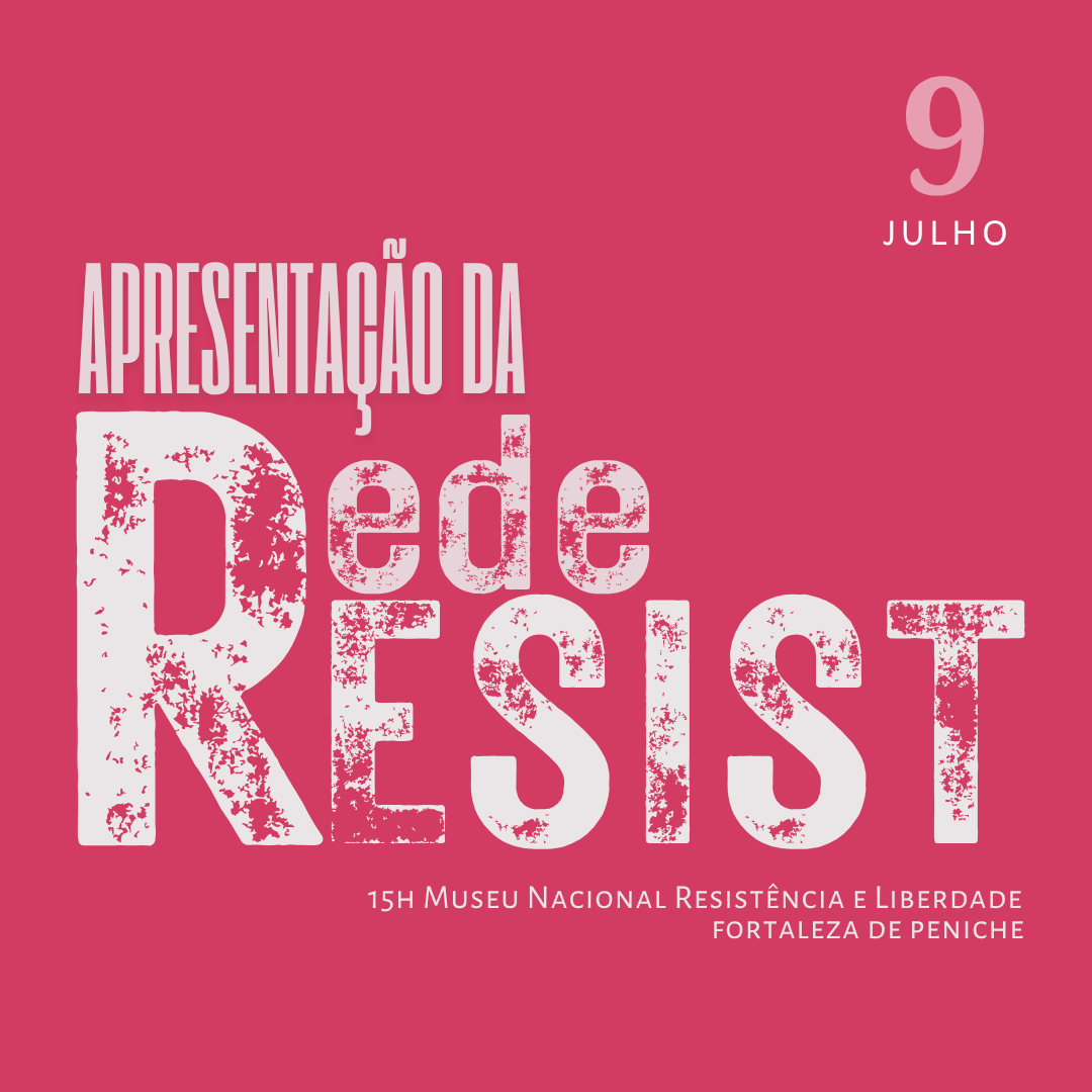 Cartaz da convocatória da REDE RESIST 9 de julho