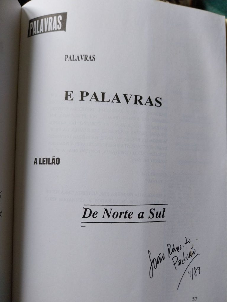 Poema "palavras, palavras, palavras"