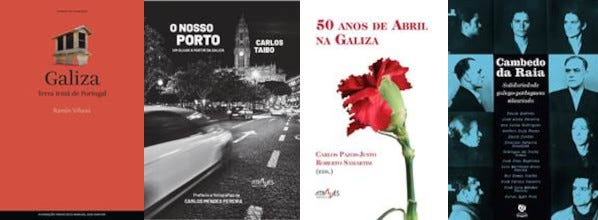 Capas dalguns dos livros recomendados
