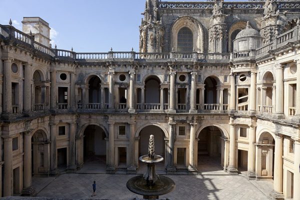 Panorâmica do Claustro Convento de Cristo de Tomar