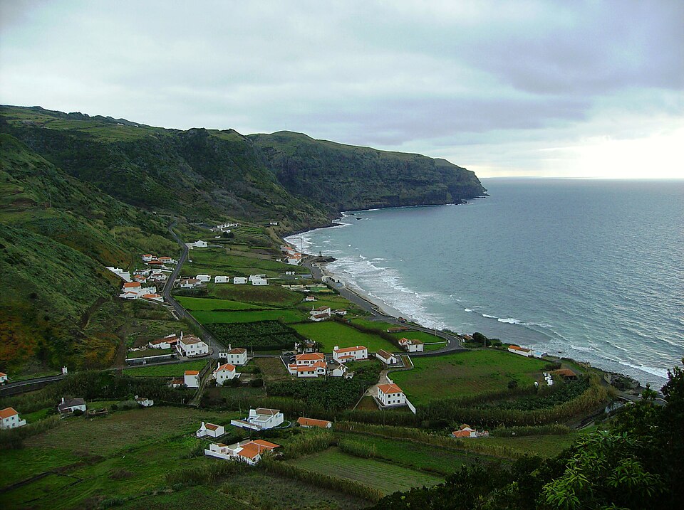 Panorâmica de Baía da Praia, na Ilha de Santa Maria dos Açores
