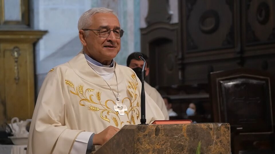 Bispo José Ornelas em homilía
