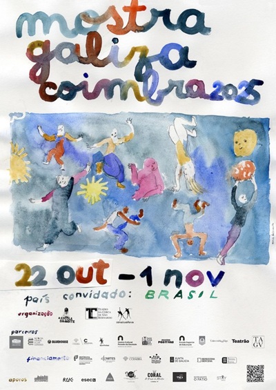 Cartaz Mostra Galiza Coimbra 2025