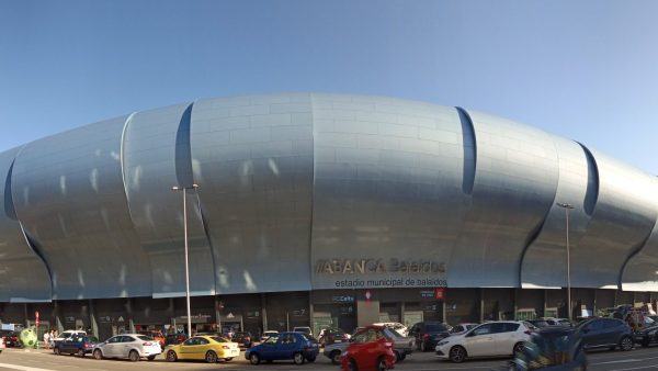fachada do estádio do Celta