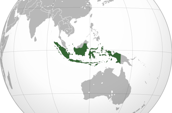localizção da indonésia