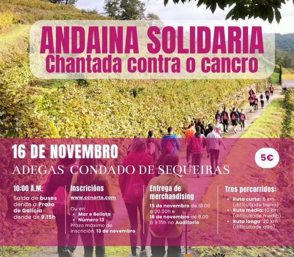 Caminhada contra o cancro Chantada