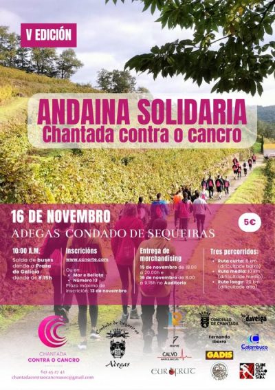 Caminhada contra o cancro Chantada