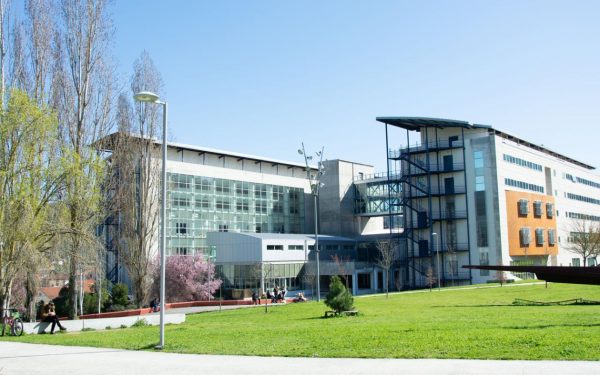 Edifício do Grau em relações internacionais da Uvigo no pólo de Ourense