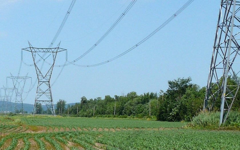 Torres de alta tensão