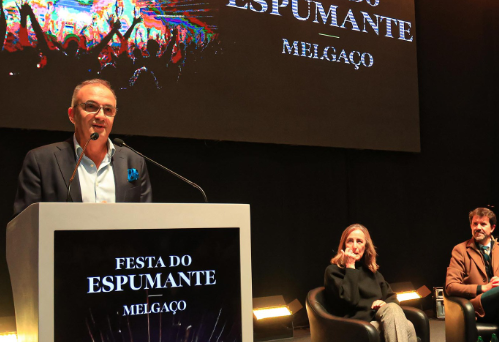 Luís Pedro Martins a falar no evento no palco