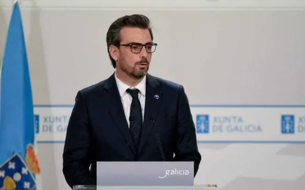 Conselheiro de presidência do governo galego Diego Calvo