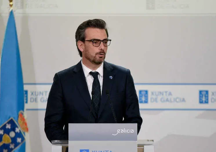 Conselheiro de presidência do governo galego Diego Calvo