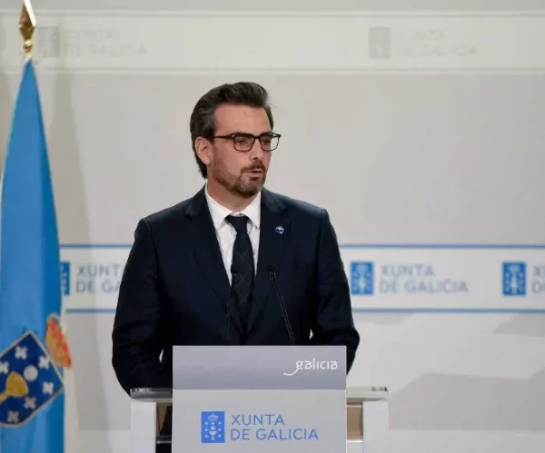 Conselheiro de presidência do governo galego Diego Calvo