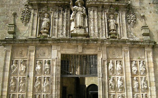 Porta Santa da Catedral de Compostela que apenas é aberta em Ano Santo