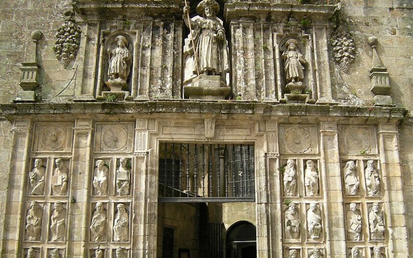 Porta Santa da Catedral de Compostela que apenas é aberta em Ano Santo