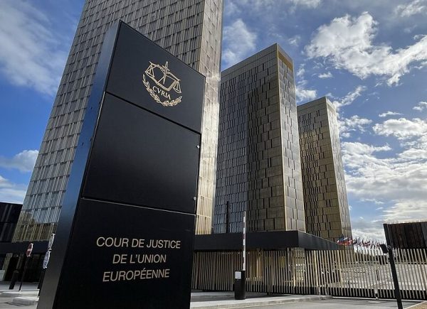 entrada do tribunal europeu