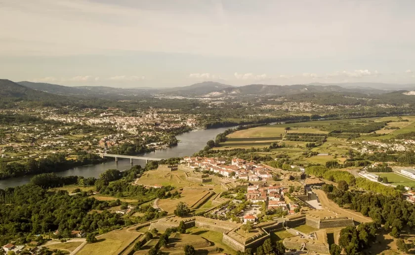 imagem aérea da eurocidade