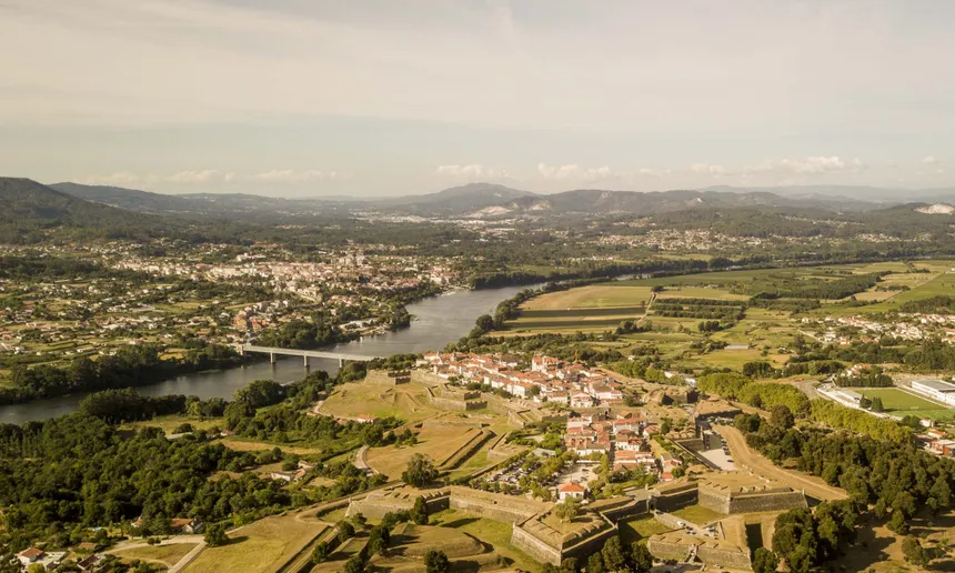 imagem aérea da eurocidade