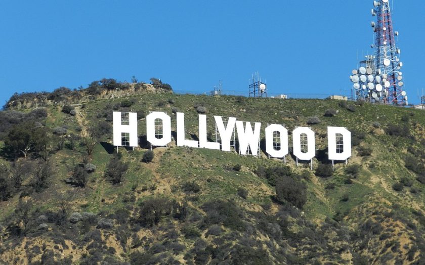 Famosas letras de hollywood em L.A.