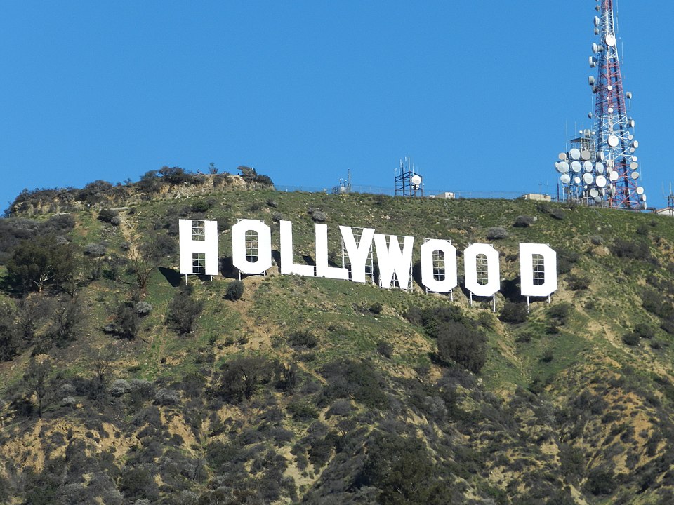 Famosas letras de hollywood em L.A.