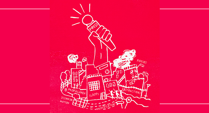 cartaz do relatório