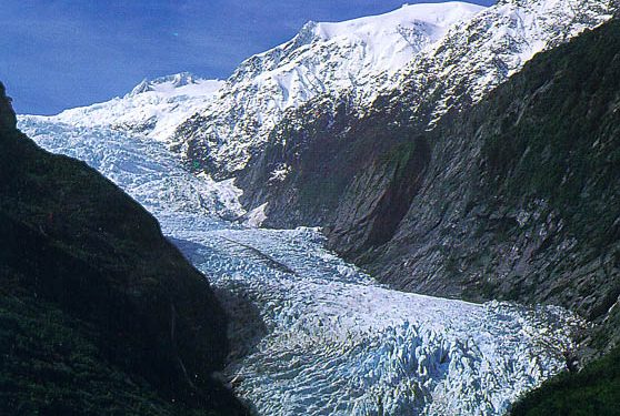 glaciar com pouco gelo