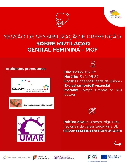 Sensibilização e Prevenção Mutilação Genital Feminina