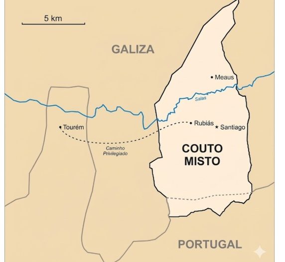 mapa do couto misto