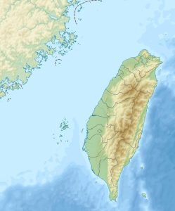 Mapa Taiwan