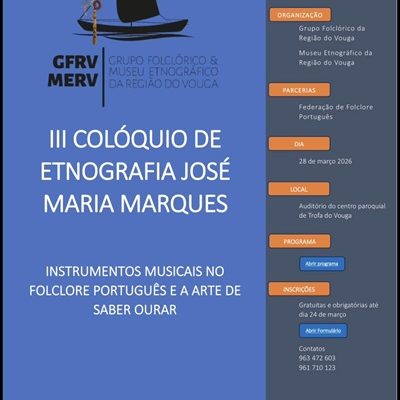 III Coloquio etnografia Trofa do Vouga